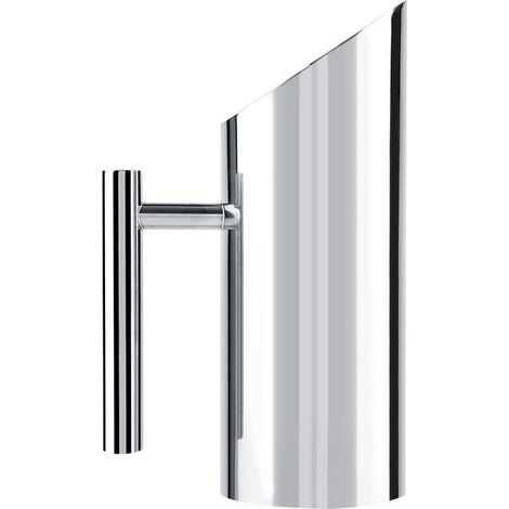 Carafe to water stainless steel with garde-ice, pichet to boire cold, tool of service for the home and magasin (1L) (1/5)
