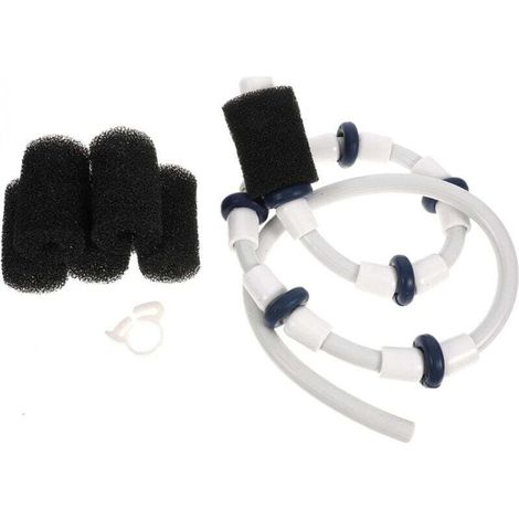 Tubo di pulizia per pulitore per piscine B5, tubo di scarico di ricambio, 5 cuscinetti di cotone di ricambio, pulizia automatica della piscina -Crezuo