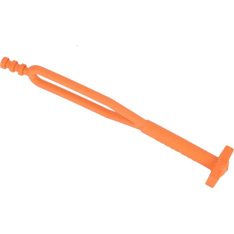 Sangle caoutchouc moto pour béquille latérale et batterie - Accessoire fixation compatible HUSQVARNA 14-19 orange (1/5)