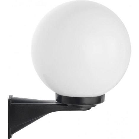 Applique esterna SU-MA sfera fumé nera 25cm E27 IP43 (1/4)