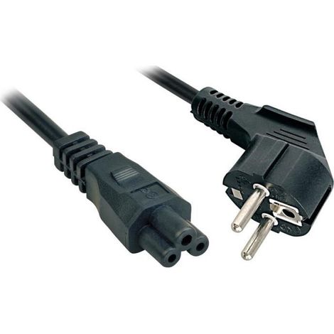 Câble secteur IEC C5 pour Notebooks - - 5m - Noir - Alimentation