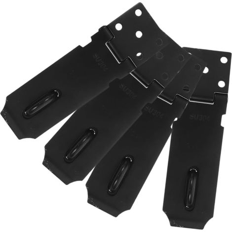 LIFKOME Lot de 4 verrous sécurité robustes en acier inoxydable (1/5)