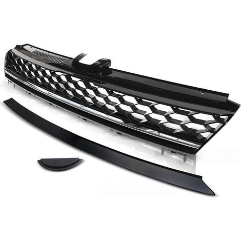 Grill für VW Golf 7 13-17 - R-Style - Chrom