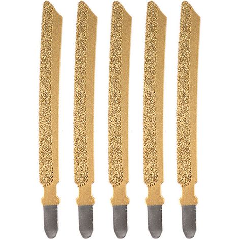 Diamant Lames Scie Sauteuse 5pcs 4 Pouces / 100mm pour Granite Marbre Carreau Céramique Brique Lefou (1/5)