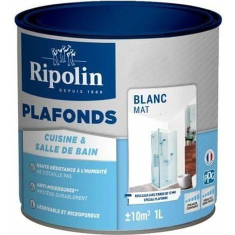 Ripolin 3174269072775 Weiß Mattfarbe 4 L (1/3)