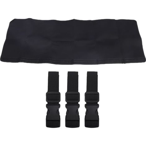 Sleeve Isolation Tuyau Climatiseur Polyester Tuyau Exhaust Isolation Couverture Insulation Fit Diamètre 5/5.9 Pouces Noir (1/5)