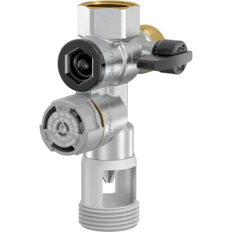 Grupo vertical de seguridad de acero inoxidable FLAMCO 20x27