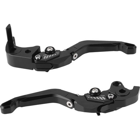 Paire de leviers de frein et d'embrayage compatibles Honda CB1000R CBR1000RR Fireblade VFR1200 F types F-33 H-33 (1/5)
