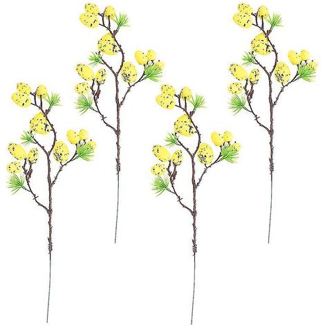 4 branches d'œufs de Pâques (1/3)