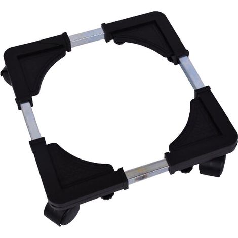 Support Réglable Pour Appareil Électroménager - 32x32 cm - Charge Maximale 128 kg - Pour Réfrigérateur Mini, Machine À Laver, Congélateur - 1 Pièce (1/5)