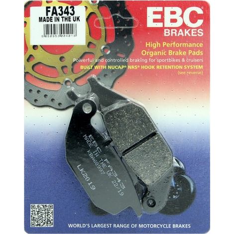 Pastiglie freno EBC FA343 (set per 1 disco) (1/2)