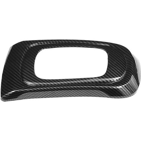 Cache de console centrale de levier de vitesses en fibre de carbone ABS compatible avec Toyota Rush 2019 (1/4)