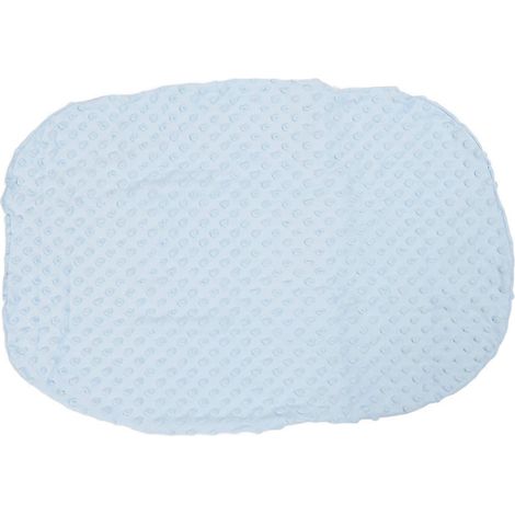 Babybettlaken, Matratzenbezug aus weichem Samt, Wiegenlaken für Jungen und Mädchen, Blau