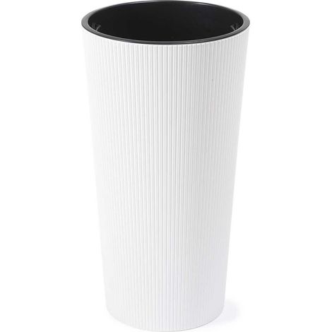 Maceta Urbanika ECO blanca h57 cm (1/3)
