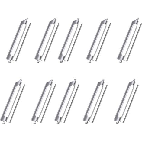10 Stück Sparschäler,fürTupperware,Ersatzteile,Ersatzklingen,Schälmesser,Blade,Sharp,Spargelschäler,Krabbenschäler Messerklingen,Orangenschäler,Gemüseschäler,Kartoffelschäler,Würzling,Teigschaber (1/5)