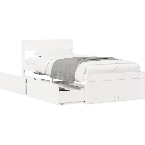 Maison Exclusive - Estructura cama sin colchón madera maciza pino