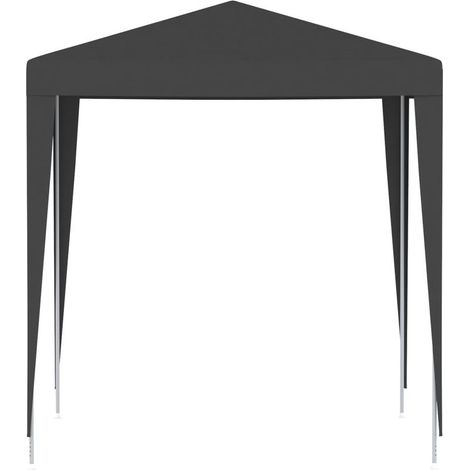 Tente de réception, Pavillon, Pergola, Tente de jardin, professionnelle 2x2 m Anthracite OIB6622E (1/5)