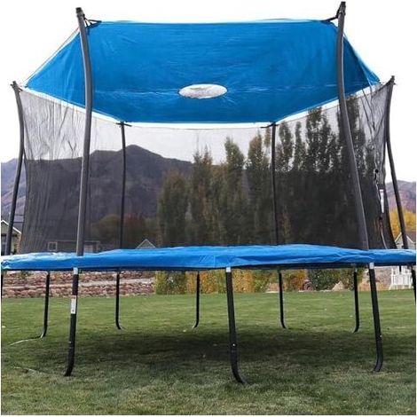 Sonnenschutz für Trampolin, 1,8 m, 2,4 m, 3 m, 3,6 m, 4,2 m, UV-beständige Plane, 4,2 m - 4,2 m (1/5)