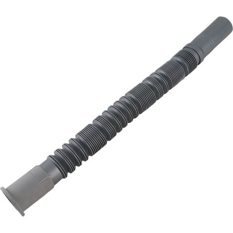 Tuyau d'évacuation flexible coudé en plastique pour évier de cuisine ou de salle de bain (1/5)
