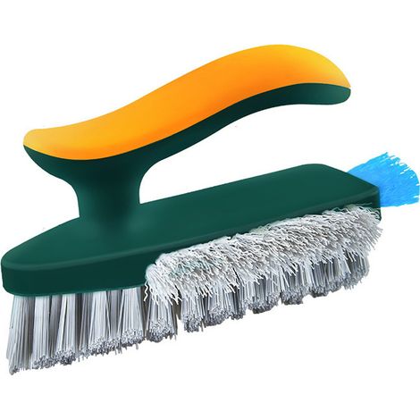 Brosse d'angle et nettoyeur 4 en 1 avec outil grattoir, brosse multifonction pour les interstices (1/5)