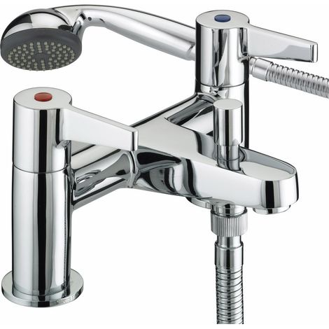 Bristan DUL BSM C Design Utility Lever Bath Shower Mixer Chrome (1/2)