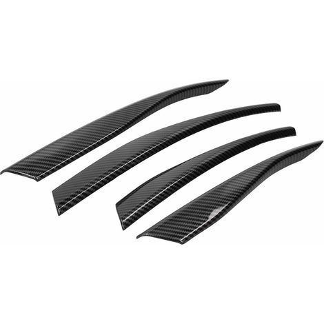 Ensemble de 4 baguettes de finition pour feux antibrouillard avant, style fibre de carbone, compatibles avec les modèles MK8 2020-2021. (1/5)
