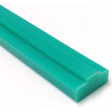 Guide de chaîne Vert RS PRO 16B, 2m x 15mm x 40mm ( Prix pour 1 )