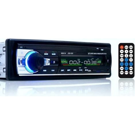 Autoradio MP3 - MARQUE Inconnue - Modèle Inconnu - Bluetooth - USB - Télécommande (1/2)