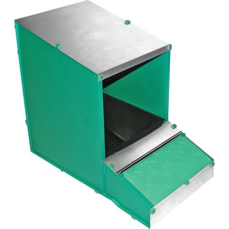 Paddero fÐ©r HÐ©hner - 1 abnehmbares Loch mit Hintergrund und Korb