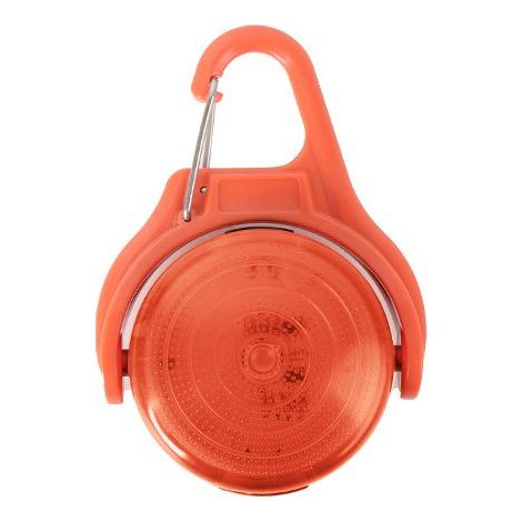 Lámpara de seguridad recargable y rastreador para animales, niños y escuelas (rojo), recargable (1/5)