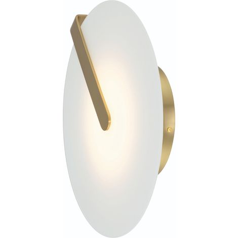Applique/plafoniera moderna bianca Ø43 LED 18W Nuvola Quintiesse (1/5)