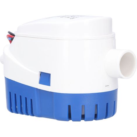 Pompe de cale submersible électrique automatique, accessoire ABS pour le drainage des bateaux, alimentation 24 V CC, débit 600 GPH