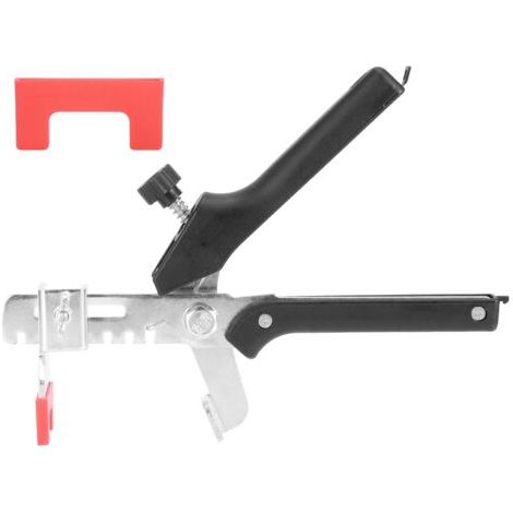 Kit professionnel de nivellement de carrelage comprenant une pince à carreaux et un outil de nivellement pour la pose. (1/5)
