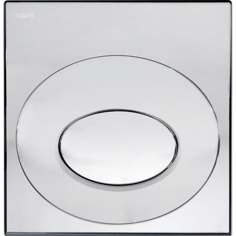 Plaque de commande MEPAdrop pour chasse d'eau UP, chromé brillant (1/3)