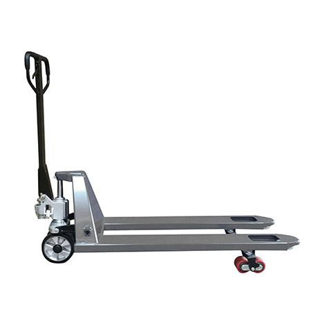 Transpallet manuale grigio - Forche 1150x540 mm ideale per pallet Europa - Capacità 2500 kg - Tutti i settori - AC25CBVGRIS