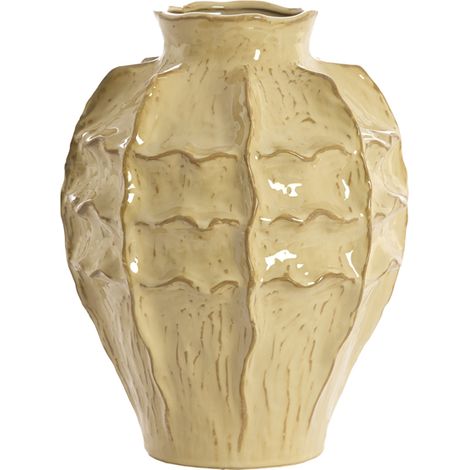 Vaso marrone in ceramica raffinato Light & Living Loseto (1/4)