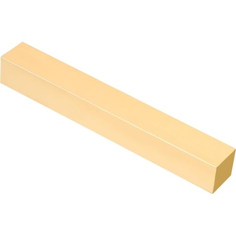 4/5 x 4/5 x 6" H59 Brass Square Bar Solid Square Milling Bar for Craft Maintenance Architectural Decoration Electric Brass (1/5)