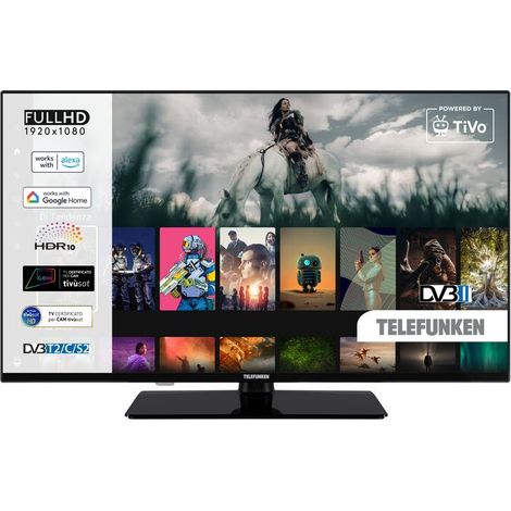 Telefunken TVC LED 40 FHD SMART WIFI TV SAT S2 2HDMI 2USBHOTEL MODE (1/5)