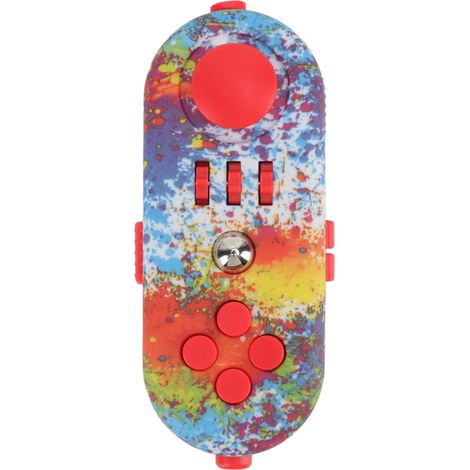 Contrôleur sensoriel anti-stress 11 couleurs graffiti, jouet de poche portable pour réduire l'anxiété et relaxer l'humeur - Pad de jeu EDC sensoriel (1/5)
