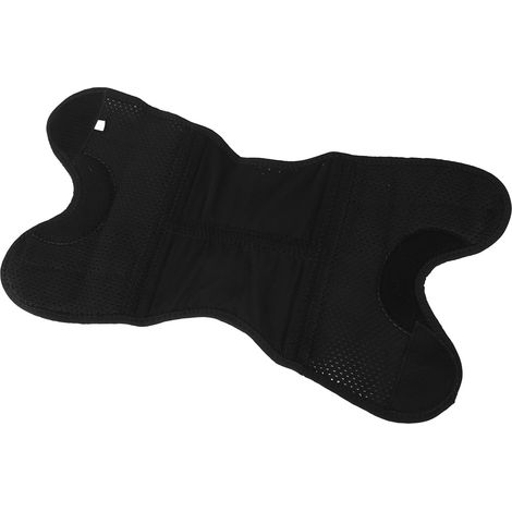 Genouillère de sport 7611 noire respirante, manchon de compression ajustable, pour hommes et femmes, taille XL. (1/5)