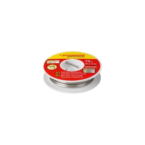 ROTHENBERGER Industrial Fil à souder standard sans plomb 70g - 1000002354