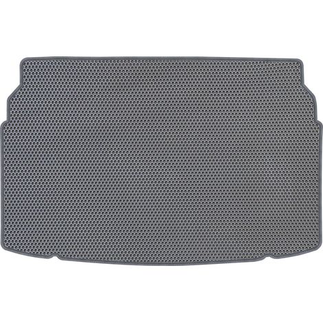 Tappetino per bagagliaio in EVA a nido d'ape per Volkswagen Polo VI Hatchback dal 2017 - Grigio (1/5)