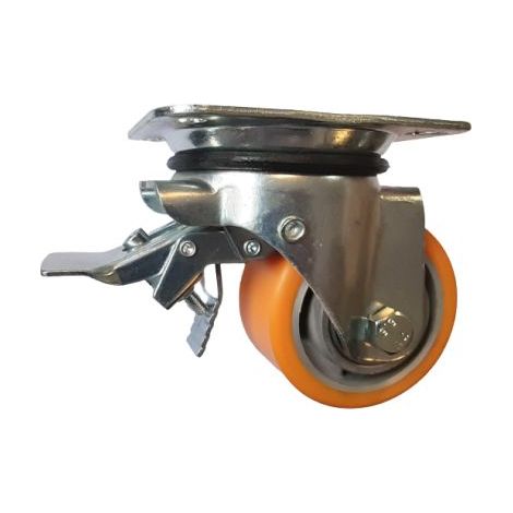 Roulette industrielle Guitel Hervieu, Acier galvanisé, Ø 100mm, 400kg ( Prix pour 1 )