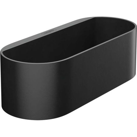 Hansgrohe WallStoris - Mensola profonda, nero opaco 27912670 (1/4)