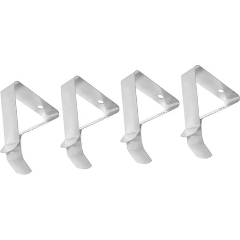 SOIMISS Lot de 4 Pinces Métalliques Argentées pour Thermomètre (1/5)