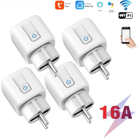 Pack de 4 interrupteurs à distance Smart Plug WiFi (1/5)