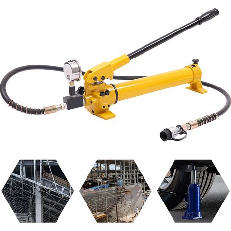 YISSALE-Manuelle Hydraulikpumpe 700 cc Manuelle Hydraulikpumpe mit Griff (1/5)
