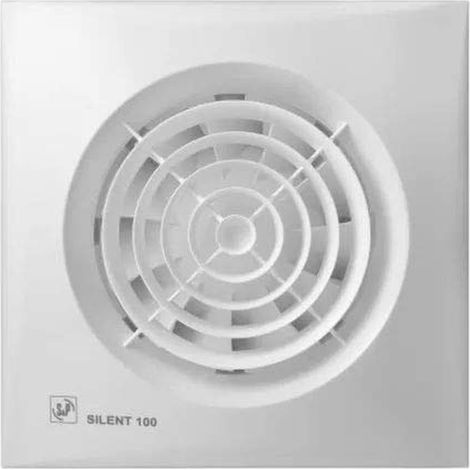 Soler Et Palau – Extracteur toilettes silencieux – Minuterie programmable – Débit d’air 200m³/h – Puissance sonore 26dB – Aérateur classique pour salle de bain