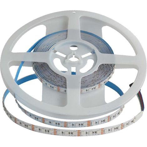 V-TAC VT-3535-120 RGB LED-Streifen SMD3535 120 LEDs/m 12 W/m Doppel-Leiterplatte 5 m 24 V IP20 8 mm - 10556 (1/5)