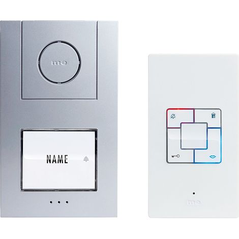 m-e Vistus AD-4010 Audio-Türsprechanlage Set für 1 Familienhaus